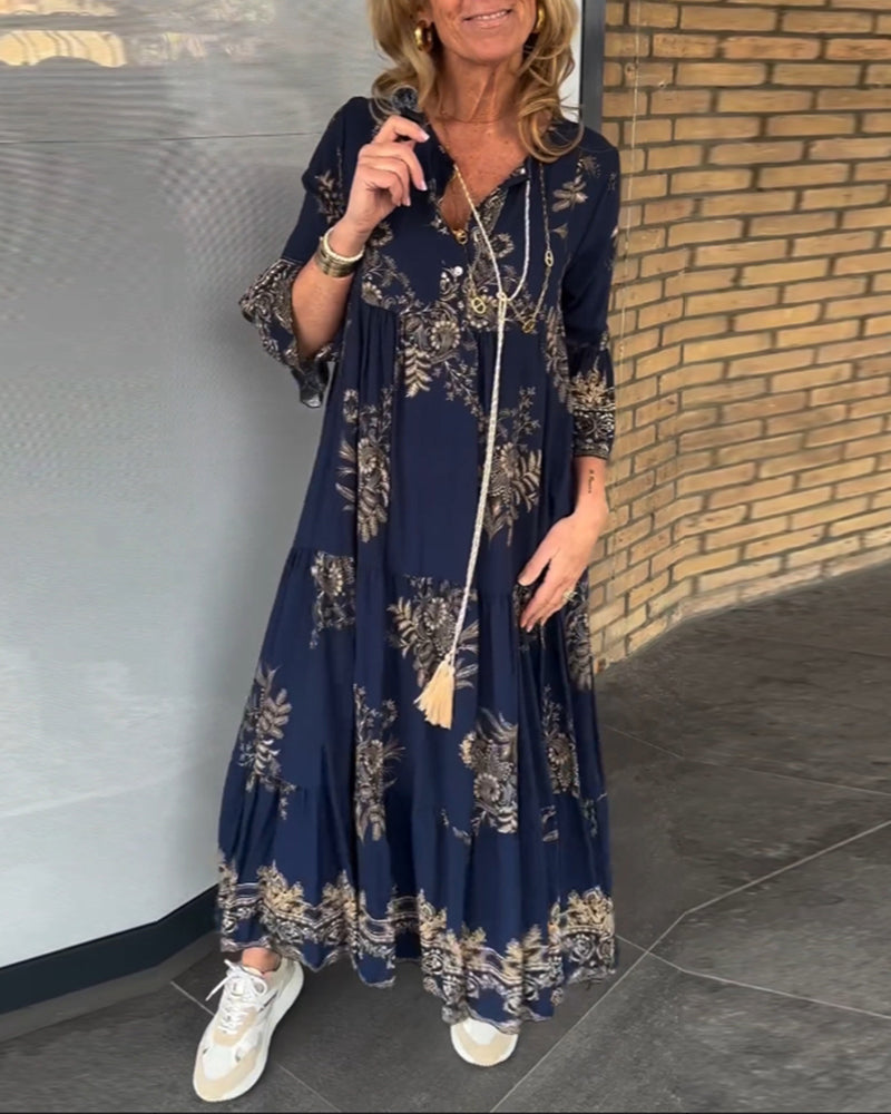 CM | Maxi Vestido fluido