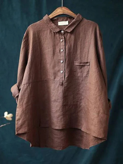 CM | Blusa clásica de algodón de primera calidad