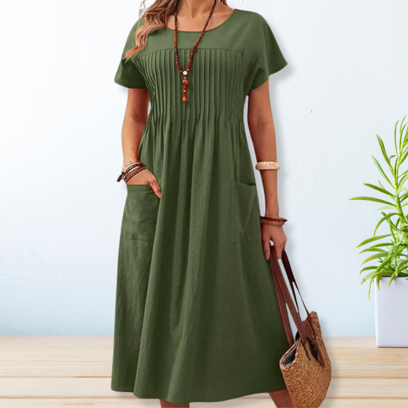 CM | Vestido midi Elegancia sin esfuerzo