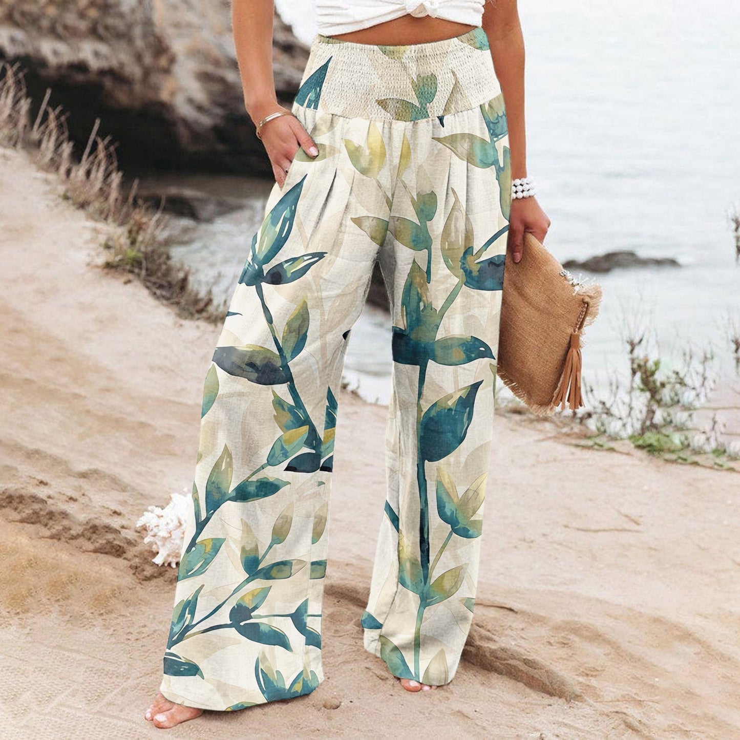 CM | Pantalones estampados elegantes y cómodos