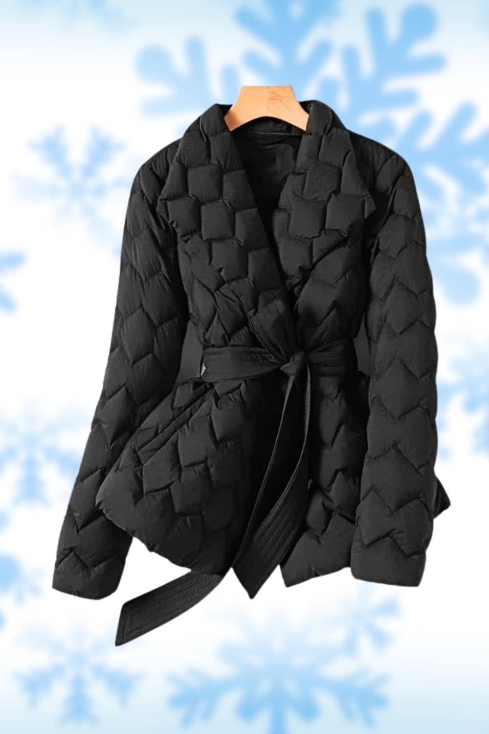 CM | Abrigo puffer de seda