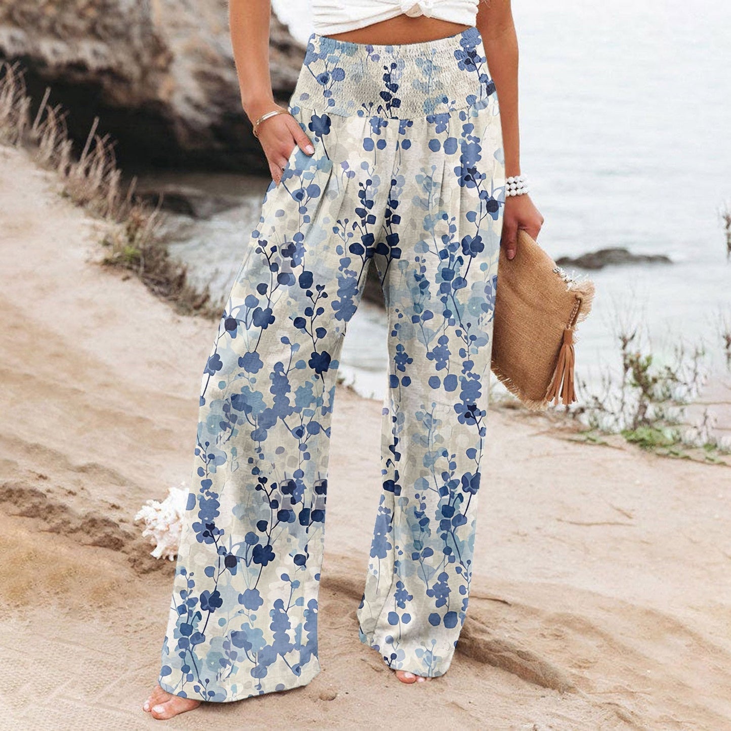 CM | Pantalones estampados elegantes y cómodos