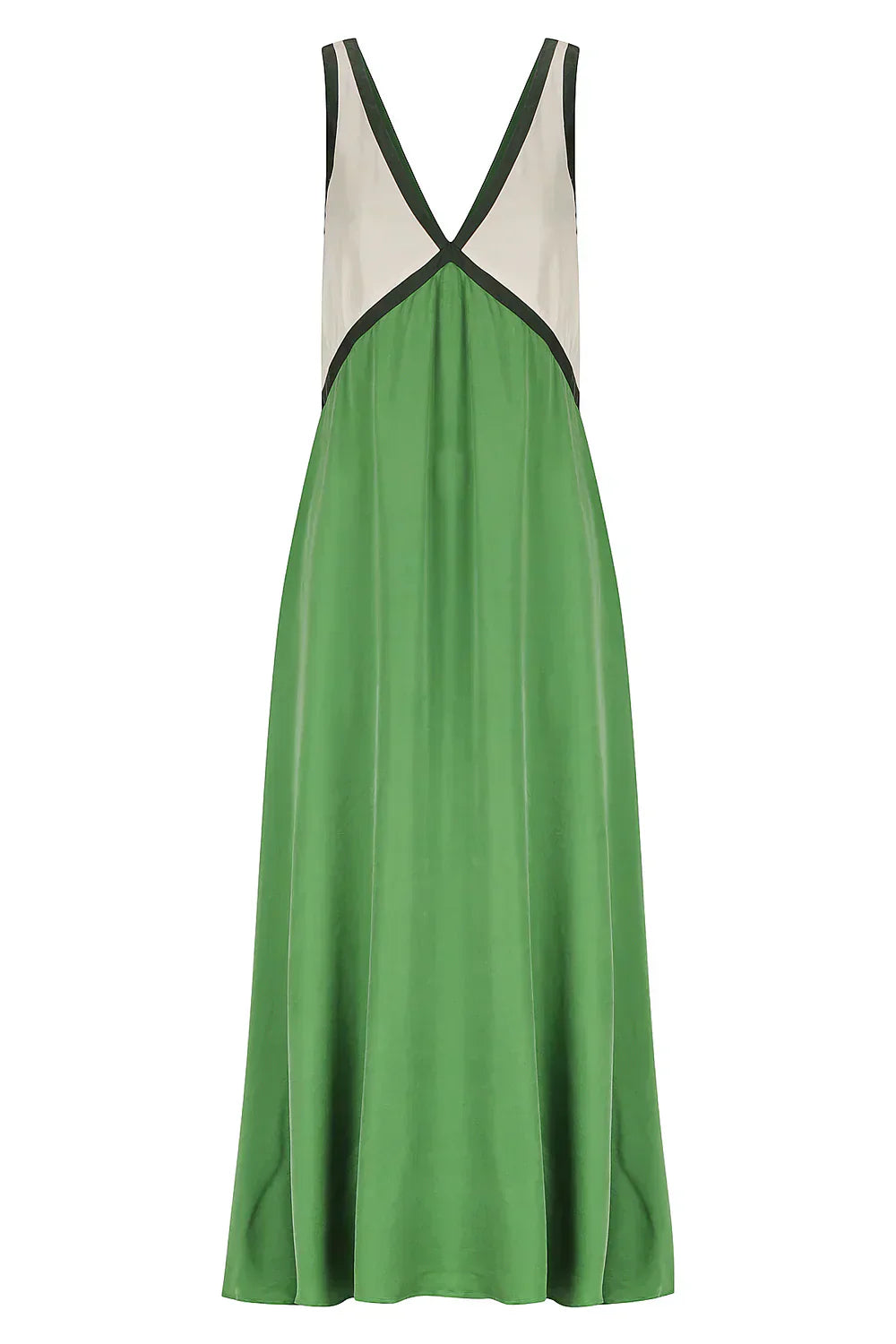 CM | Vestido maxi ligero con escote en V