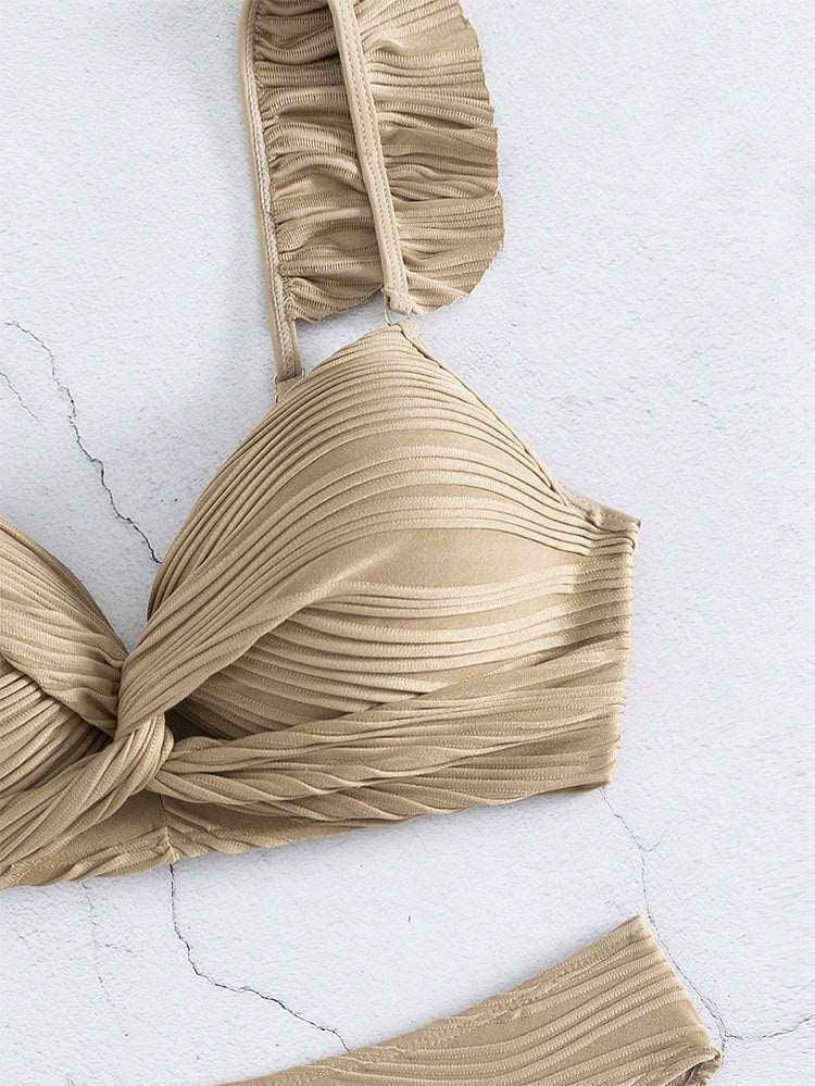 CM | Bikini de mujer con volantes en 2 colores S-XL