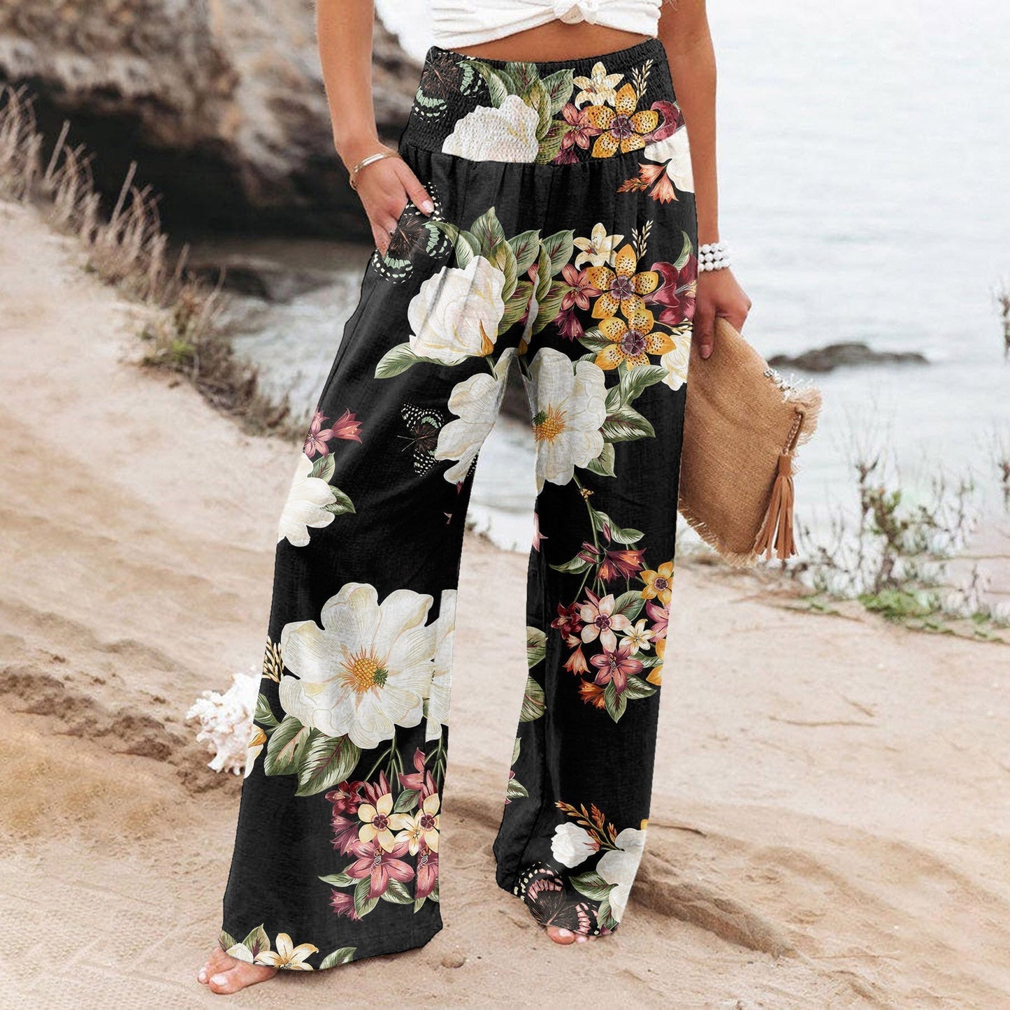 CM | Pantalones estampados elegantes y cómodos