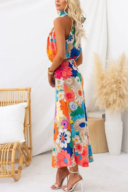 CM | Liora maxi vestido con estampado floral