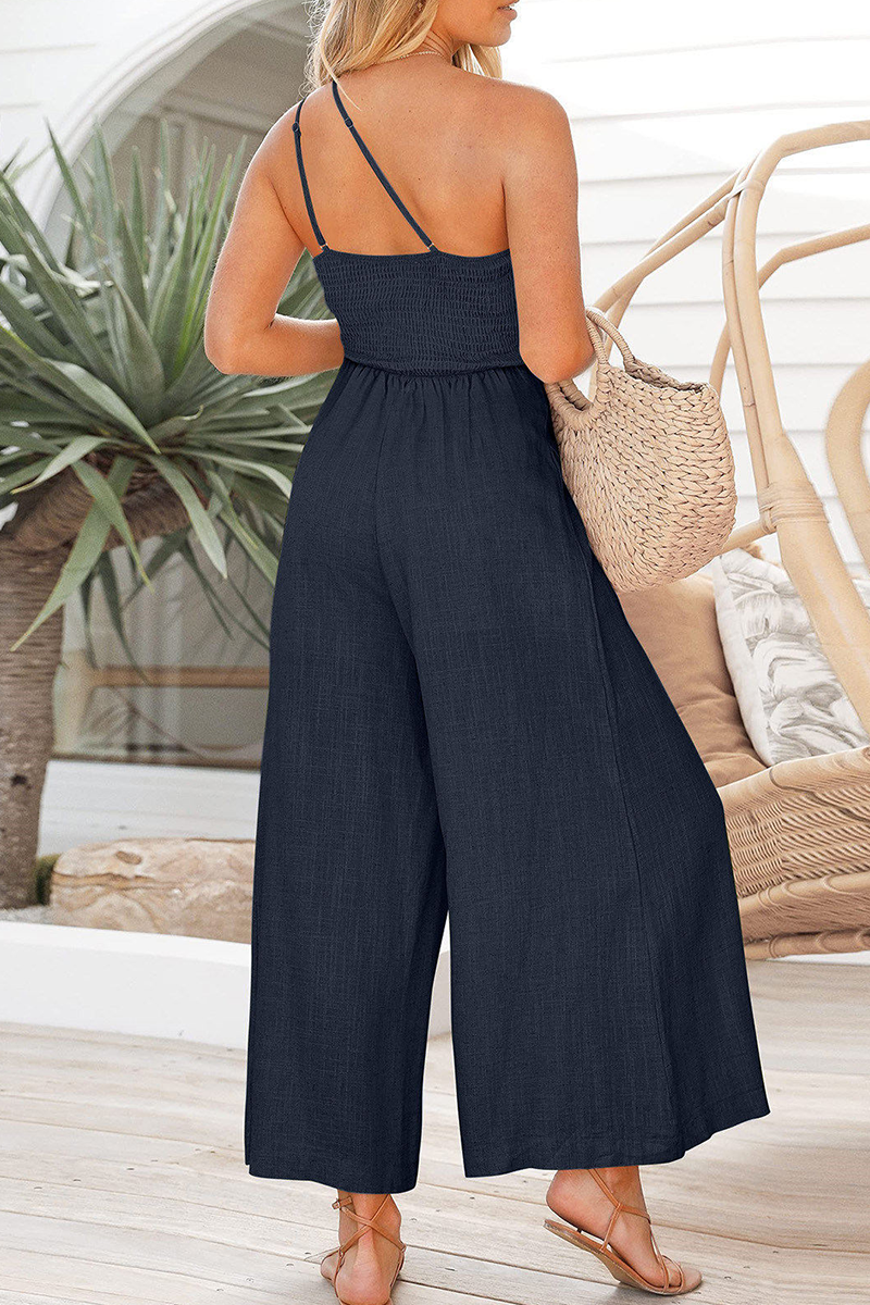 CM | Casual Solid Patchwork off the shoulder mono recto (6 colores)