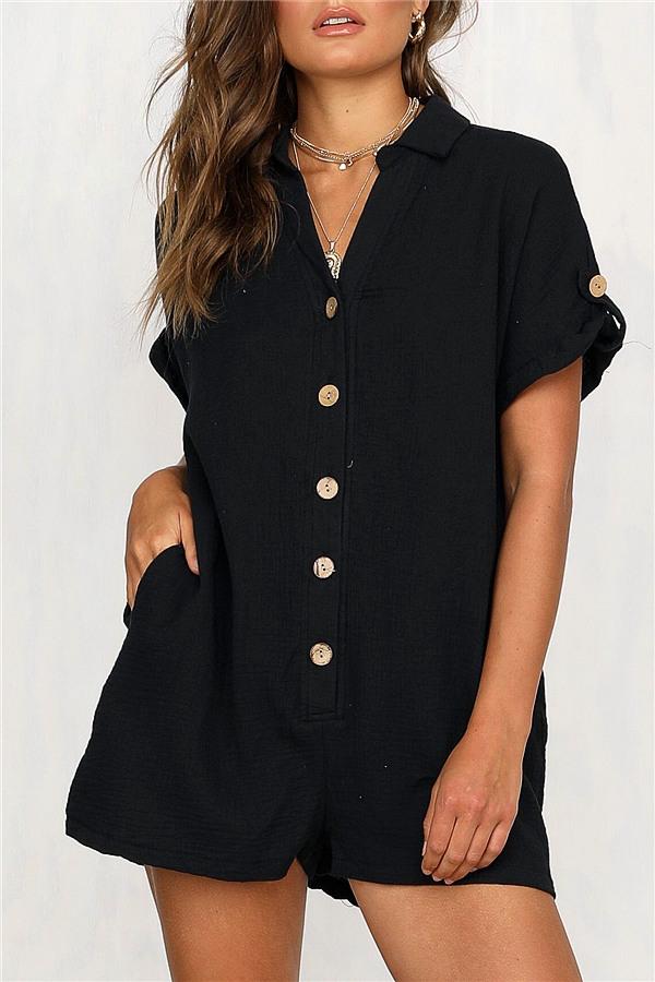 CM | Camisa monocolor con mangas recortadas Streetwear
