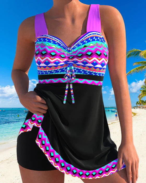 CM | Bañador de colores elegante y chic