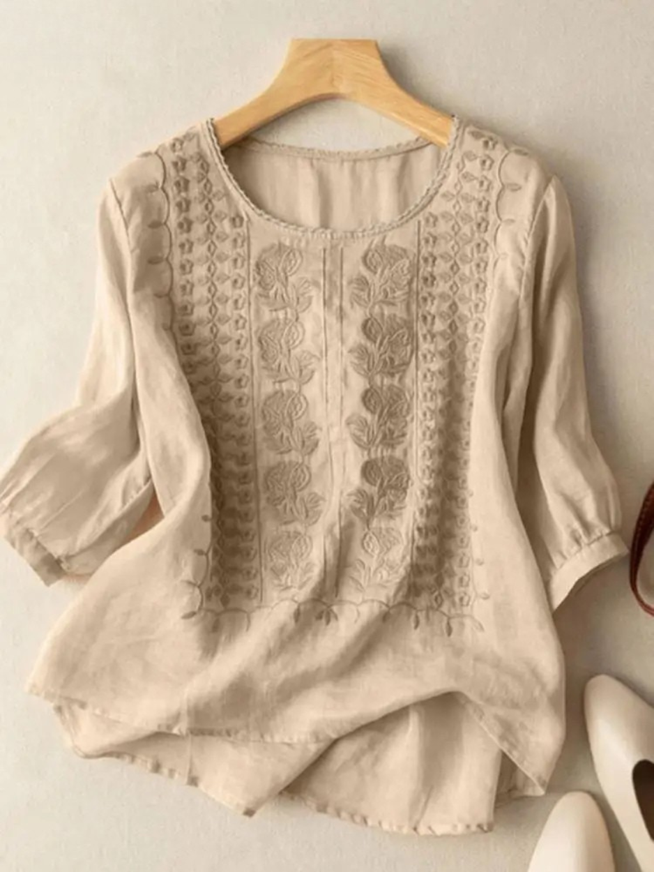 CM | Blusa boho bordada