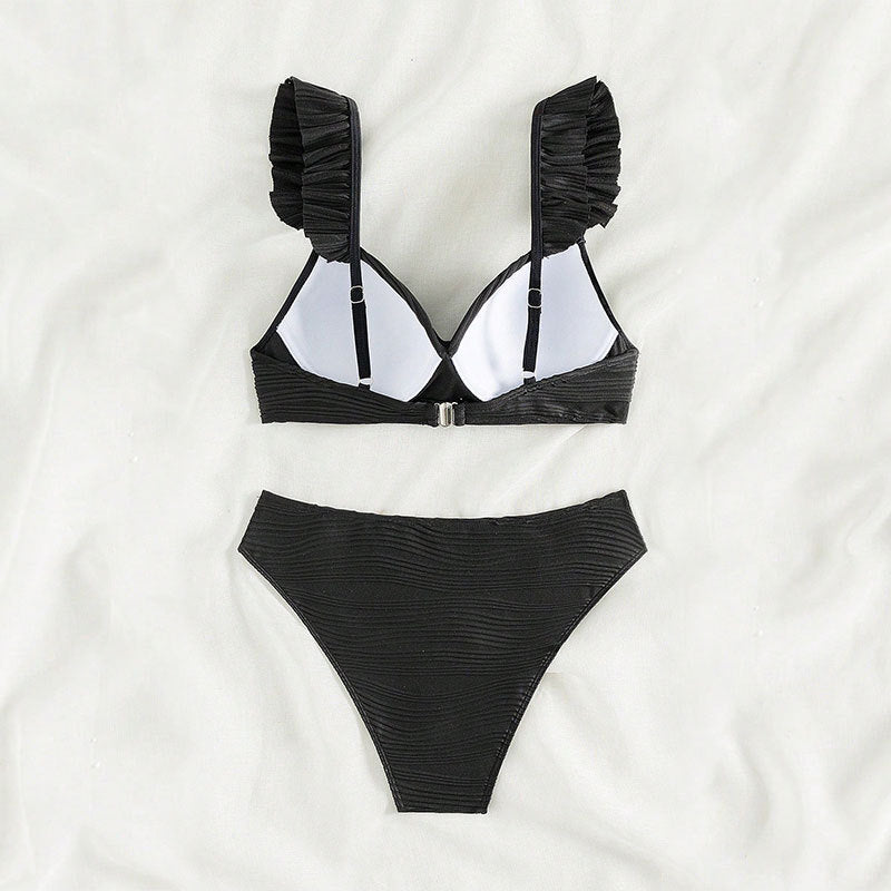 CM | Bikini de mujer con volantes en 2 colores S-XL