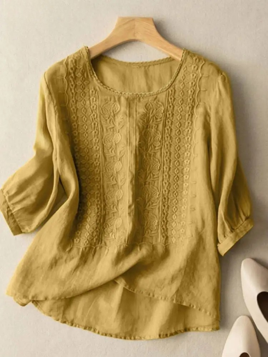 CM | Blusa boho bordada