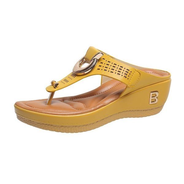 CM | - Sandalias con plataforma de piel