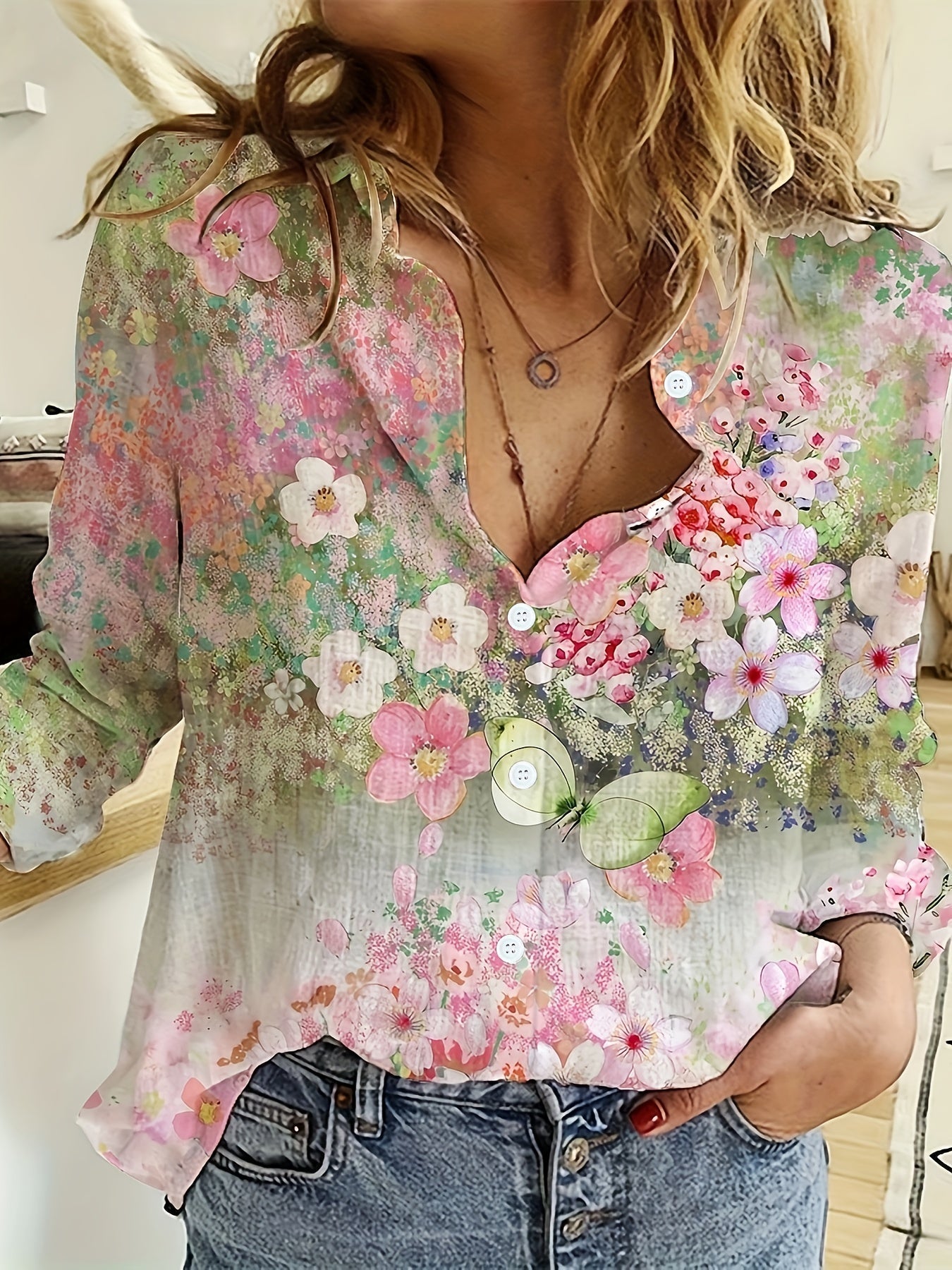 CM | Blusa Boho Floral