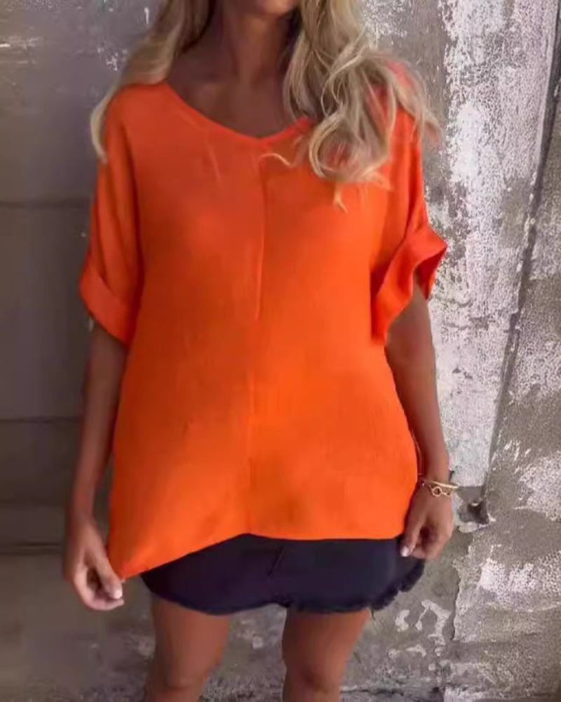 CM | BLUSA CASUAL FLUIDA (COMPRA 1, LLÉVATE 1 GRATIS)