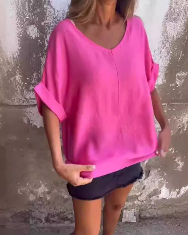 CM | BLUSA CASUAL FLUIDA (COMPRA 1, LLÉVATE 1 GRATIS)