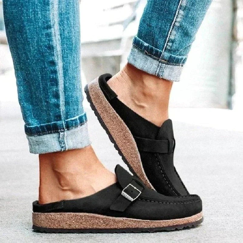 CM | Sandalias slip-on retro