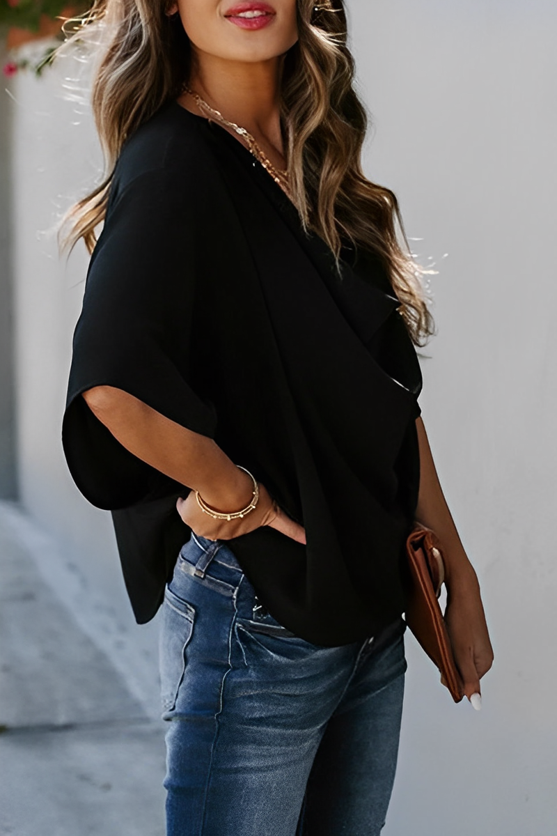 CM | Blusa casual de verano de gasa