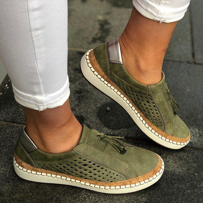 CM | Zapatillas con detalle de borla