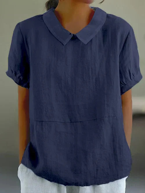 CM | Blusa casual de algodón para mujer