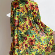 CM | Bikini floral de 3 piezas con toldo