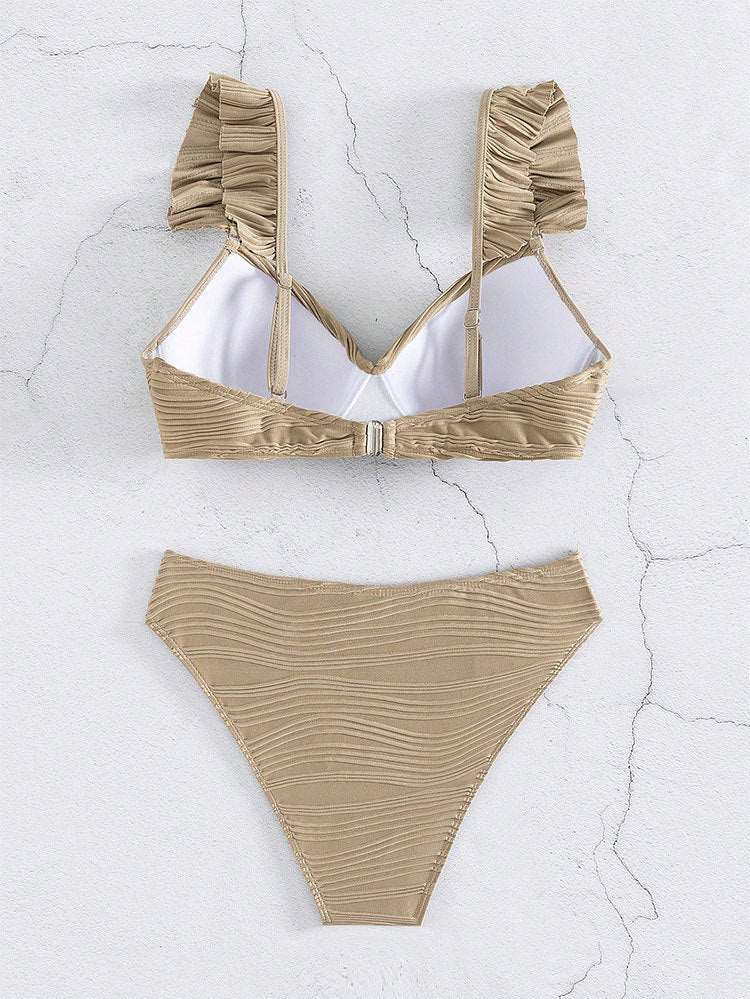 CM | Bikini de mujer con volantes en 2 colores S-XL