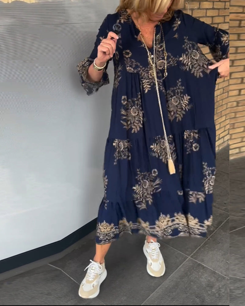 CM | Maxi Vestido fluido