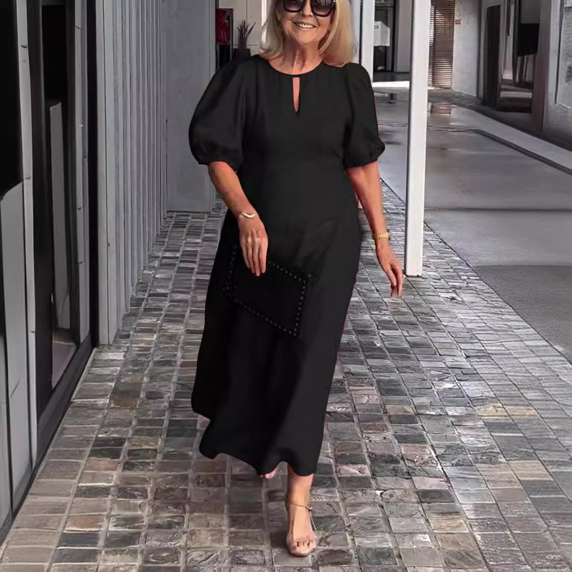 CM | Vestido maxi chic atemporal