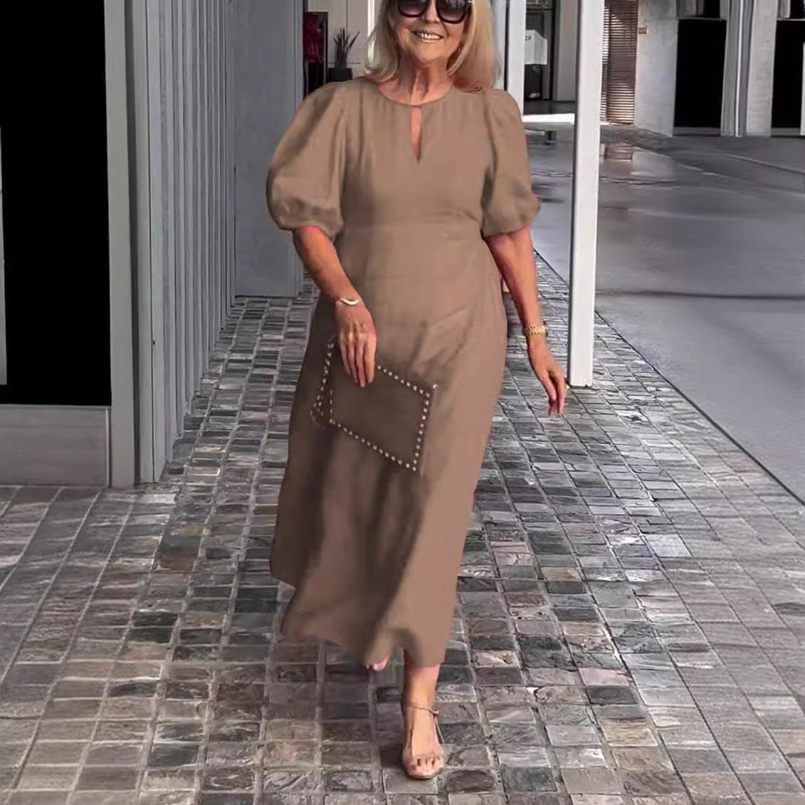 CM | Vestido maxi chic atemporal