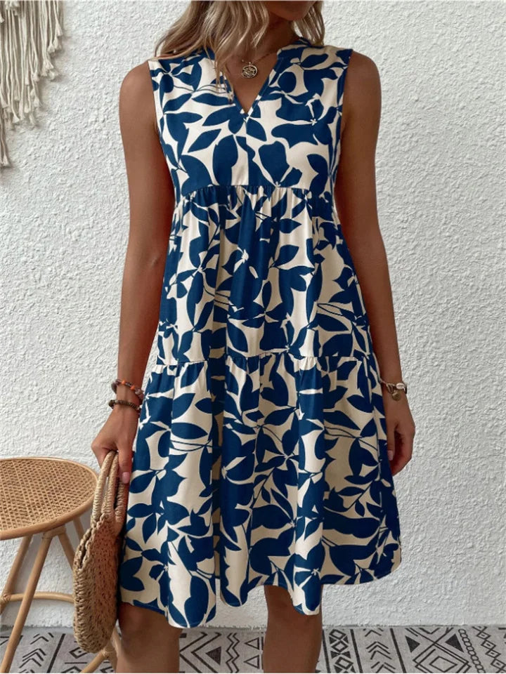 CM | vestido midi floral para mujer