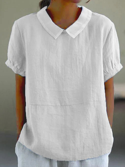 CM | Blusa casual de algodón para mujer