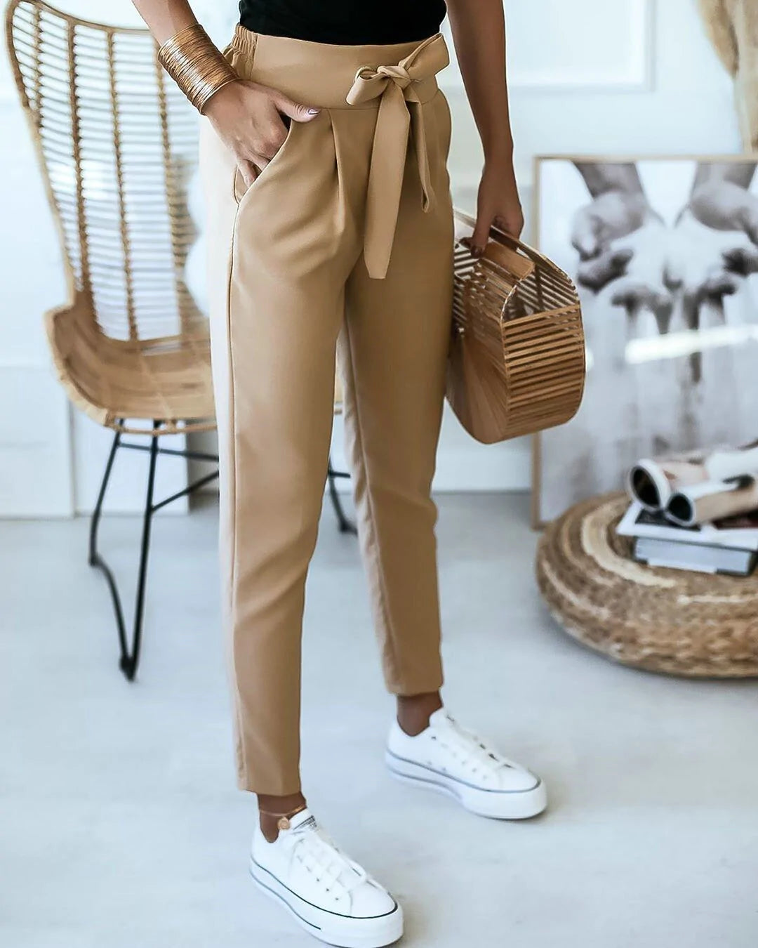 CM | Pantalones de invierno clásicos y elegantes