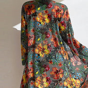 CM | Bikini floral de 3 piezas con toldo