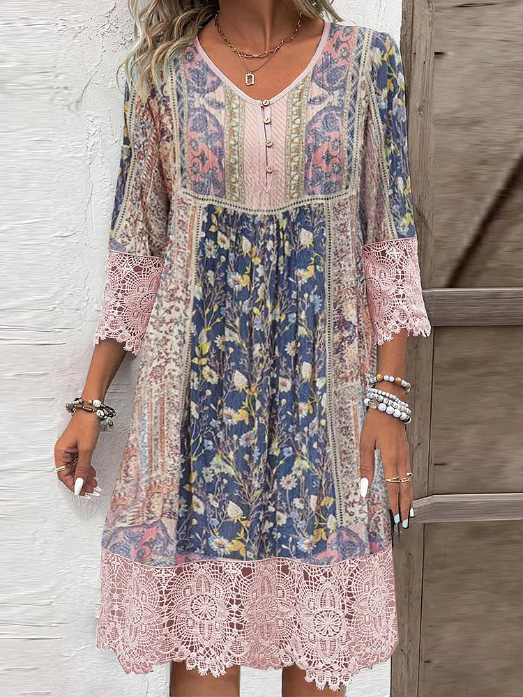 CM | Vestido midi de encaje atemporal