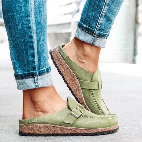 CM | Sandalias slip-on retro