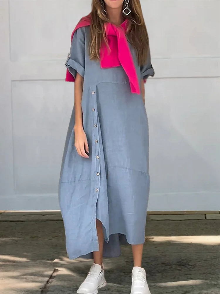 CM | Atemporal, maxi vestido holgado