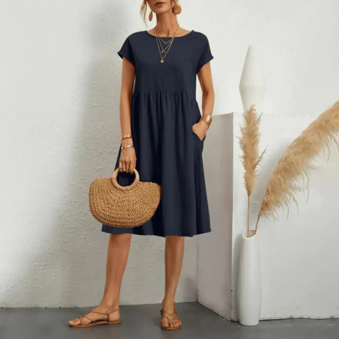 CM | Vestido midi relajado