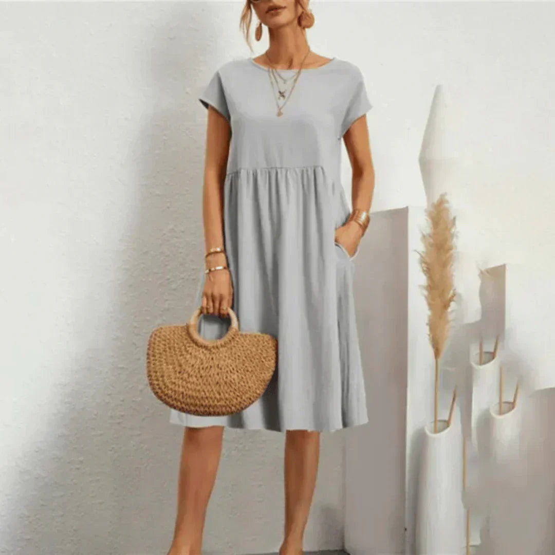 CM | Vestido midi relajado