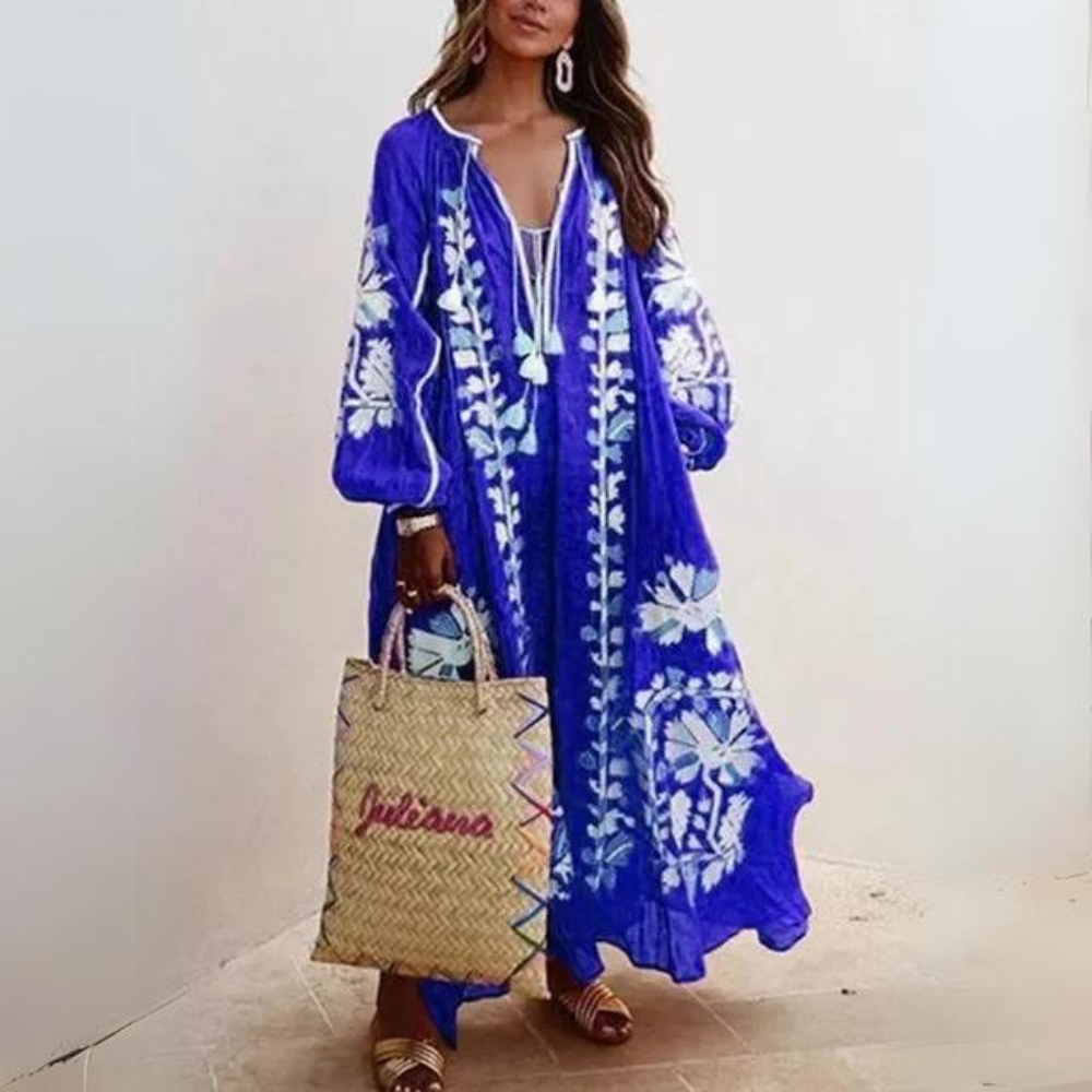 CM | Elegante vestido largo de estilo boho