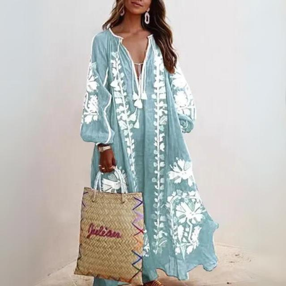 CM | Elegante vestido largo de estilo boho