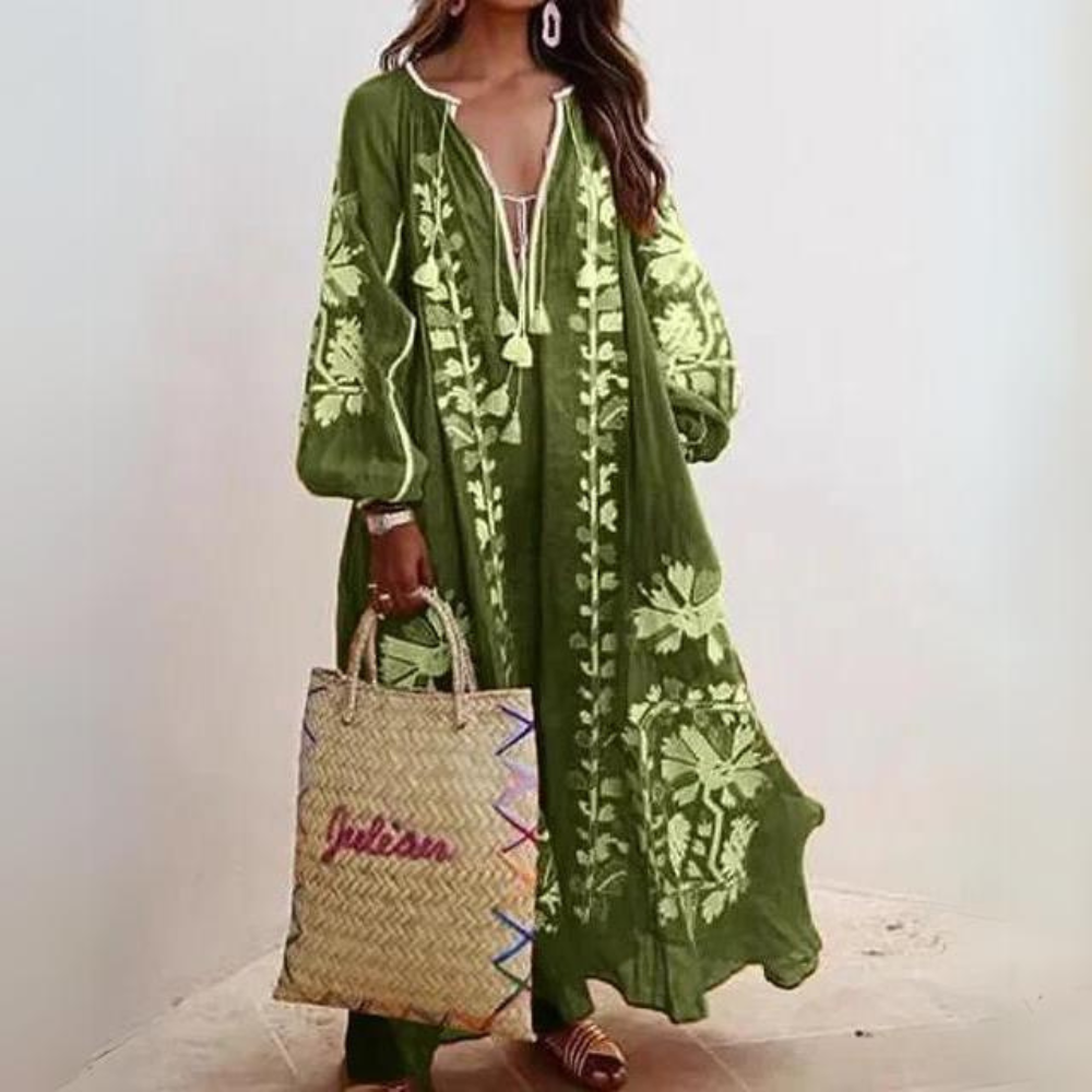CM | Elegante vestido largo de estilo boho