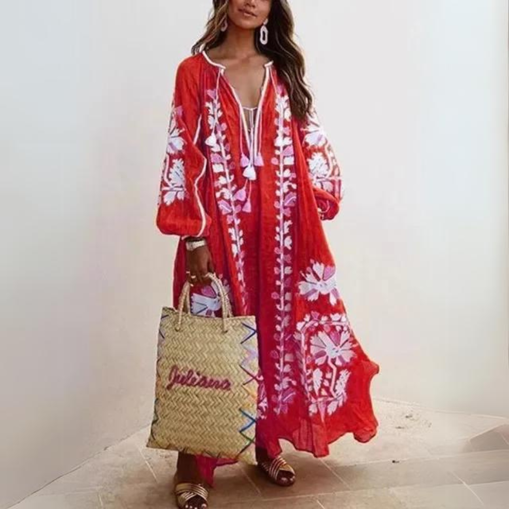 CM | Elegante vestido largo de estilo boho