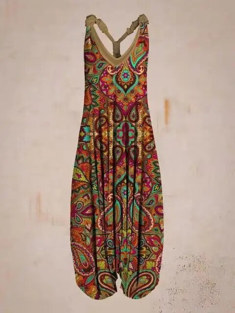 CM | Casual Jumpsuit Bohemian StyleWool - Casual Jumpsuit Bohemian Style