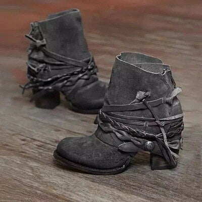 CM | Botas rústicas boho wrap