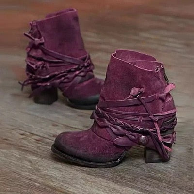 CM | Botas rústicas boho wrap