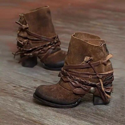 CM | Botas rústicas boho wrap