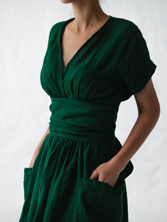 CM | Vestido midi chic para salir en verano