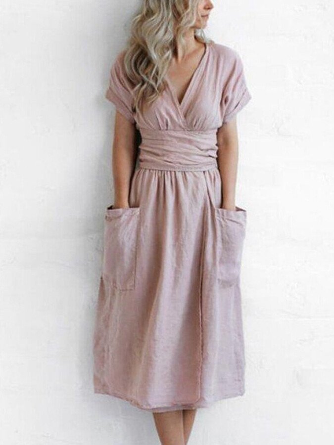 CM | Vestido midi chic para salir en verano