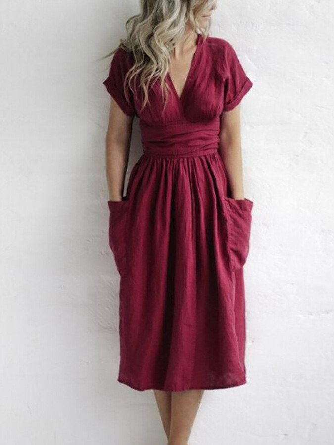 CM | Vestido midi chic para salir en verano