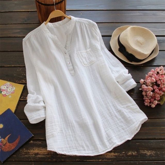 CM | Blusa camisa en varios colores